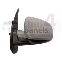 RENAULT KANGOO 2013> Door Mirror Electric Heated Power Fold Type With Primed Cover  Left