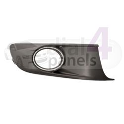 VOLKSWAGEN TOURAN 2010-2015 Front Bumper Grille Outer With Hole Chrome Trim Right