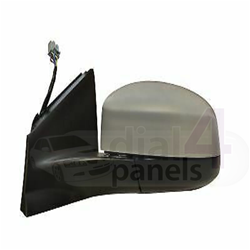 FORD MONDEO 2007-2010 Door Mirror Electric Heated Power Fold Type With Foot Lamp - No Memory - Primed Cover  Left