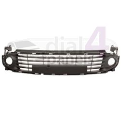 RENAULT CLIO 2013> Front Bumper Grille Not Primed