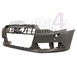 AUDI A6 2011-2014 Front Bumper With Washer + PDC