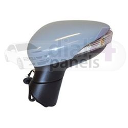 FORD FIESTA MK7 2008-2012 Door Mirror Electric Heated Manual Fold Type With Primed Cover Left