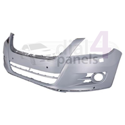 VOLKSWAGEN TIGUAN 2008-2011 Front Bumper Primed With PDC & Washer Jet Hole