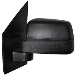FORD TRANSIT CONNECT 2009-2013 Door Mirror Manual Single Lens Type & Black CoveR  Left