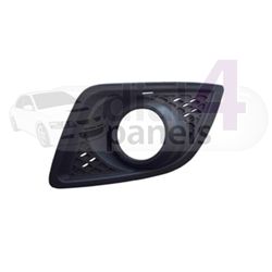 FORD FIESTA MK6 2005-2008 Front Bumper Grille With Lamp Holes Left