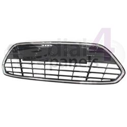 FORD MONDEO 2010-2014 Front Bumper Grille Centre Section - Gloss Finish With Chrome Moulding