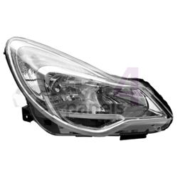 VAUXHALL CORSA 2011-2014 Headlamp Chrome Version (Not Adaptive Lighting ) Right