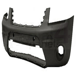 FORD TRANSIT CONNECT 2009-2013 Front Bumper With Lamp Holes - Primed
