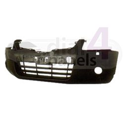 NISSAN QASHQAI 2007-2010 Front Bumper With Wash Jet Holes - Not Primed