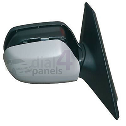 MAZDA 3 SALOON 2004-2006 Door Mirror Electric Heated Manual Fold Type & Primed Cover Right