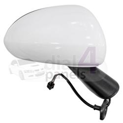 VAUXHALL CORSA 2006-2011 Door Mirror Heated Type With Primed Cover & Black Arm Right
