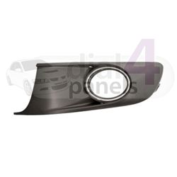 VOLKSWAGEN TOURAN 2010-2015 Front Bumper Grille Outer With Hole Chrome Trim Left
