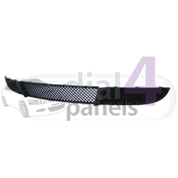 BMW 1 SERIES 2007-2011 FRONT BUMPER GRILLE CENTRE SECTION