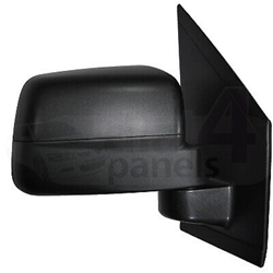 FORD TRANSIT CONNECT 2009-2013 Door Mirror Manual Single Lens Type & Black CoveR  Right