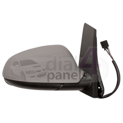 VAUXHALL ASTRA 2012-2015 Door Mirror Electric Manual Fold Type & Primed Cover Right