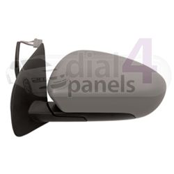 NISSAN QASHQAI 2007-2010 Door Mirror Electric Power Fold Type With Primed Cover  Left