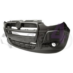 FIAT DOBLO 2010-2015 Front Bumper With Lamp Hole Textured