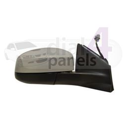 FORD MONDEO 2007-2010 Door Mirror Electric Heated Manual Fold Type - No Lamps - Primed Cover Right