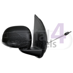 FIAT PANDA 2012> Door Mirror Electric Heated Type With Black Cover  Right