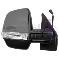 FIAT DOBLO 2010-2015 Door Mirror Manual Type With  Primed Cover (Single Glass) Right